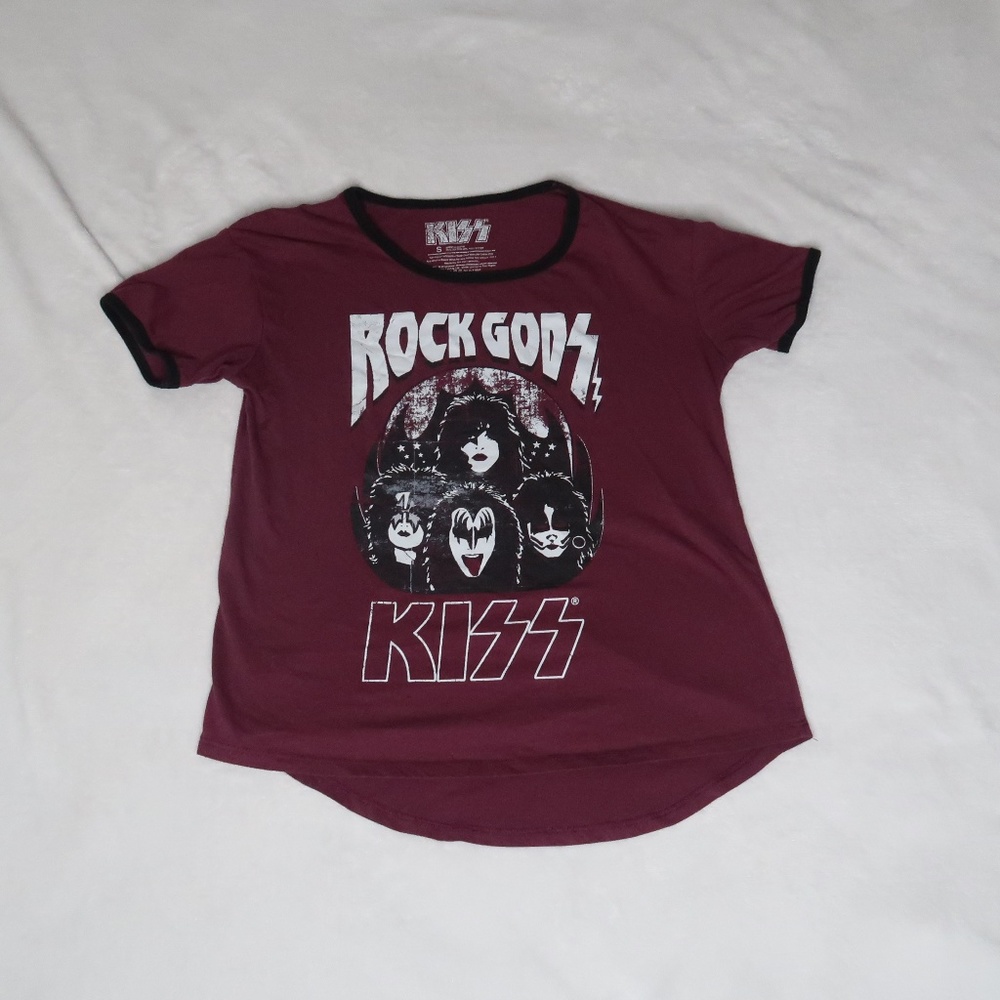 Kiss Burgundy T-Shirt
